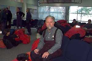 The 'Antarctic Terminal' departure lounge