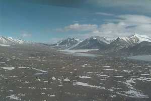 The entrance to the Taylor Valley